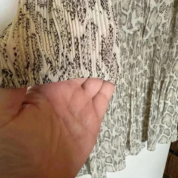 NWT Current Air Los Angeles Snakeprint Midi Dress from Anthropologie - Picture 4 of 14